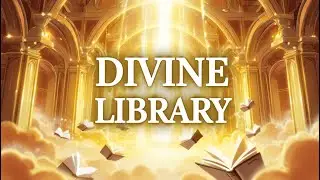 Divine Library of Eternal Knowledge | Cinematic Heavenly Ambient Journey