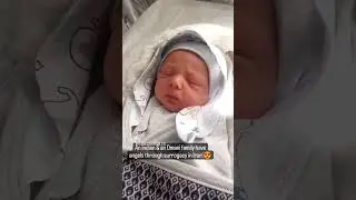 An Indian & an Omani family have angels through surrogacy in Iran! #baby #cute  #surrogacy #shrots