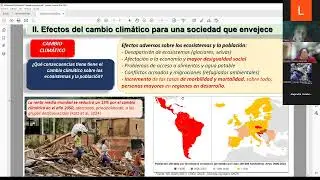 Cambio clim&aacute;tico y envejecimiento poblacional  - Dr. Diego S&aacute;nchez Gonzales - UNED, Espa&ntilde;a