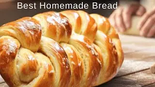 Easy Homemade Bread Recipe | Soft, Fluffy & Perfect Every Time.
