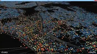 CityPhi Seattle activity-based model visualization