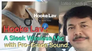 NEW INVENTiON : Hooke Lav - a Sleek Wireless Microphone with Pro-Grade sound.