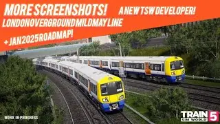 New January 2025 Roadmap Update Review to Train Sim World 5!