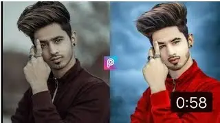PicsArt Real CB Editing | PicsArt CB Hair style change + White Face | Background change  #short