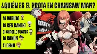 &iquest;CUANTO SABES DE CHAINSAWMAN? DIVERTIDA TRIVIA ANINE 