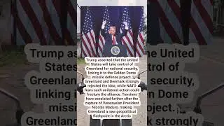 Trump just sent a stark message to NATO &mdash; and Greenland won&rsquo;t like it #trump #usa #donaldtrump