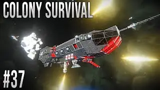 Space Engineers - Colony Survival Ep #37 - CARGO RAID!!