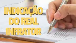 Indicação do real infrator