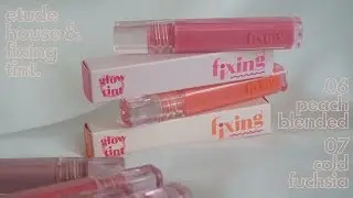 2023 NEW! Etude House Glow Fixing Tint 06 & 07 | Peach Blended & Cold Fuchsia | Lululand