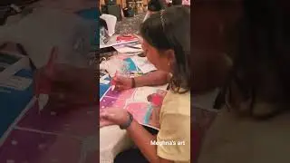 Art competition conducted by Meghna's art #art #art competition #abudhabi #students