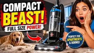 CleanView Swivel Pet Reach Vacuum Cleaner Full-Size Power with Swivel Steering & Quick Release Wand