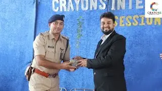 Traffic Awareness Program by Indore Police at Crayons International School 🏫
