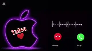 #part111 #talha #iphoneringtone with name 🥰🥵