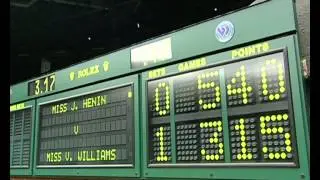 2001 Golden Moment - Henin v Williams