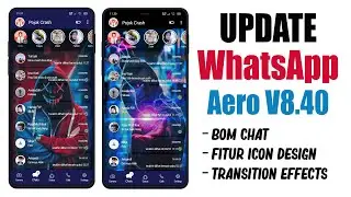 Wa Aero Update || WhatsApp Aero v8.40 - New Fiture 2020