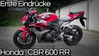 Erste Eindr&uuml;cke: Honda CBR600RR (2008)