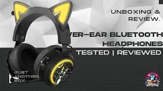 Cuffie Bluetooth over-ear EASARS con microfono &ndash; Wireless per telefoni, nere GS510