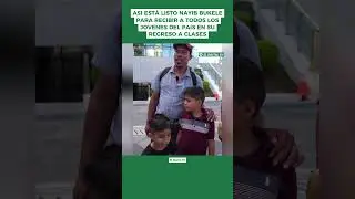 #ultimahora Nayib Bukele as&iacute; est&aacute; listo para recibir a los Jovenes en su Regreso a clases 🚨