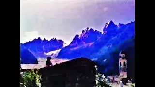 Summer 1992: Descent from Piz Corvatsch into Fextal (Val Fex); Soglio (Switzerland)