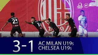 AC Milan U19 vs Chelsea U19 (3-1) | Young Blues fall short in Milan | UEFA Youth League Highlights