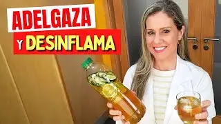 Bebida para ADELGAZAR, DESINFLAMAR y DESINCHAR! F&aacute;cil, Rica, Saludable y Barata (T&oacute;mala As&iacute;!)