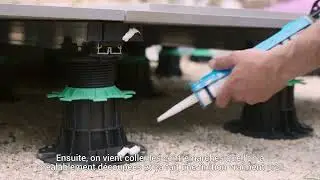 R&eacute;alisation d'une terrasse avec la structure Profildeck&reg; de Jouplast&reg;