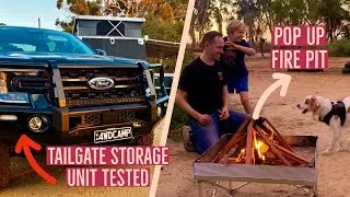 York Camping, Pop Up Fire & Tailgate Storage Unit Tested