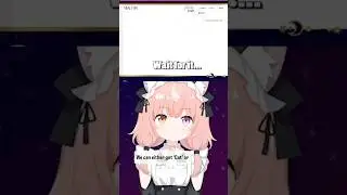 AI Cursed combining game challenge - How to get ' Cat'  #vtuber #envtuber #vtuberclips