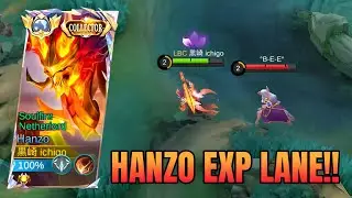 HANZO EXP LANE vs GUINEVER‼️ APAKAH HANZO BISA MENANG? - Mobile Legends