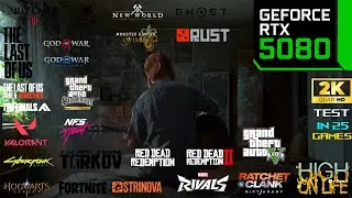 9800X3D RTX 5080 TESTED IN 25 GAMES