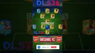 DLS 26 ARSENAL PLAYERS RATINGS, Saliba, Timber, Eze, Diclan Rice, Saka, Gabriel, Zubimendi #dls26