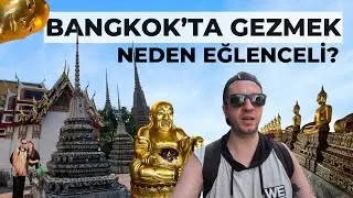 Bangkok'ta Gezmek Neden Bu Kadar Eğlenceli? | Wat po ve Gece Pazarı - TAYLAND