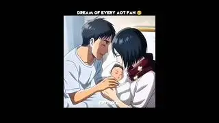 Dream of every fan 🥺❤️ #eren #mikasa #aot #anime #fyp #foryou #lovestory