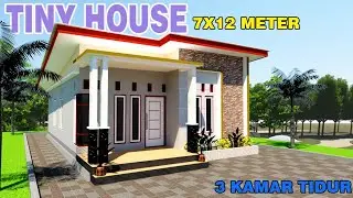 Desain Rumah Minimalis 7x12 Meter II Owner : Pak Sensi Makesso_Maluku Barat Daya