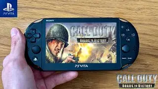 Call of Duty Roads To Victory | PlayStation (PS) Vita Slim Gameplay