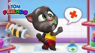 My tom ko injection lga medical room mai |My talking tom and friends |My talking tom 2 