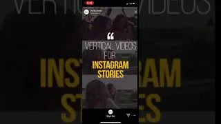 Landscape Video Edited for Vertical