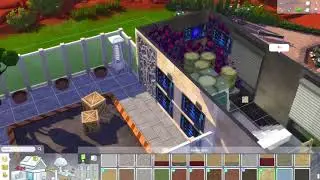 Cliff Side Crest Modern Glass House Sims 4 Speed Build
