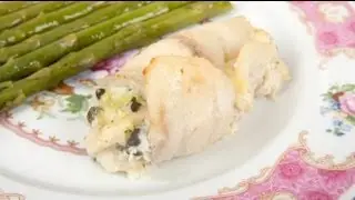 Baked Stuffed White Fish Fillets (Med Diet Episode 84)
