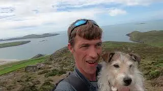 Wales Exploring the hill Carn Llidi
