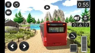 Highway Coach Bus Simulator 3d  ( by Chimera Games ) - Android Gameplay #1