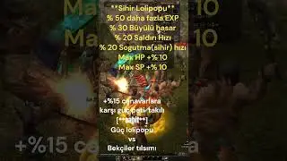 Bek&ccedil;iler Tılsımı vs Sihir Lolipopu Hasar testi vol2#metin2 #charon #m2tr #metin2tr #onur-metin2