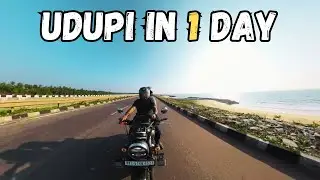 EP2 - UDUPI IN 1 DAY  | The only one in INDIA where SEA and RIVER are found on each side of highway