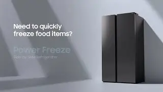 Samsung Bespoke AI Side-by-Side Refrigerator with Power Freeze Technology & SpaceMax&trade; | Samsung UK