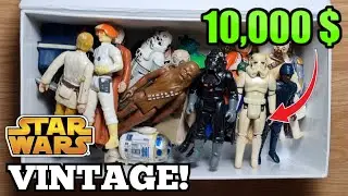 I found a box full of vintage Star Wars toys! [RARE]
