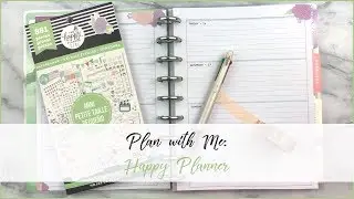 Plan with Me | Daydreamer Happy Planner | Organized with Olivia