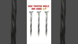Twisted Wire Nail Making Machine #nailmakingmachine #lowinvestmentbusiness #businessideas #machine