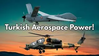 Turkish Aerospace Showcases T129, Phoenix UAV ANKA & Kaan Fighter Jet Model!
