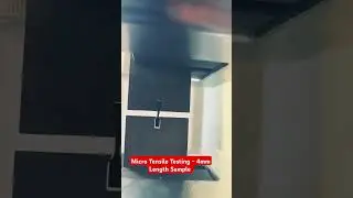 Micro Tensile Testing for Thin Materials