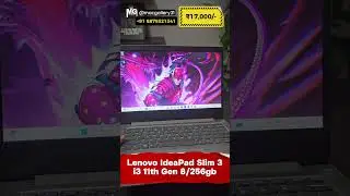 Second Hand Laptop Lenovo IdeaPad Slim 3 11th Gen intel core i3 at Affordable Prices in Navi Mumbai